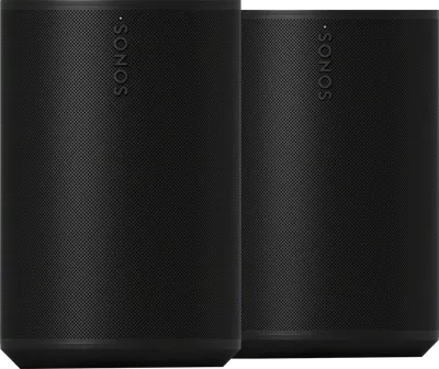 Sonos Era 100 Schwarz Doppelpack