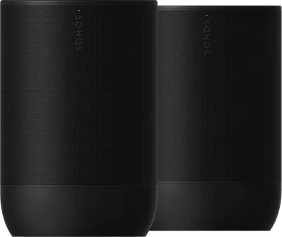 Sonos Move 2 Schwarz Doppelpack