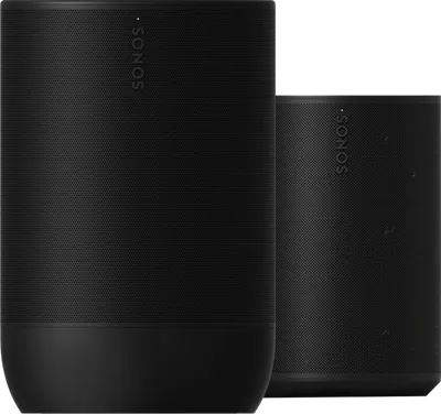 Sonos Move 2 Schwarz + Era 100 Schwarz