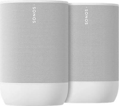 Sonos Move 2 Weiß Doppelpack