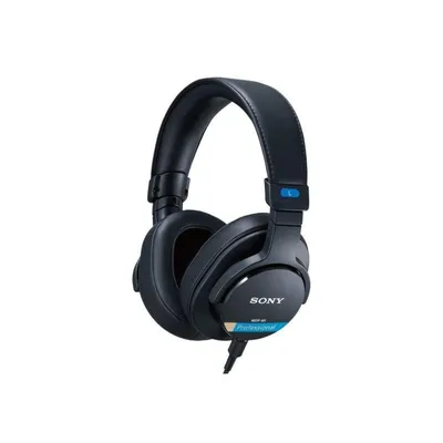 Kopfhörer Sony MDR-M1 kabelgebunden Studiokopfhörer Circumaural Schwarz