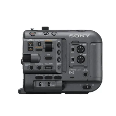 Videokamera Sony FX6 Cinema Line Full-frame 12,9 MP 4K UHD 3.5" LCD WiFi Schwarz
