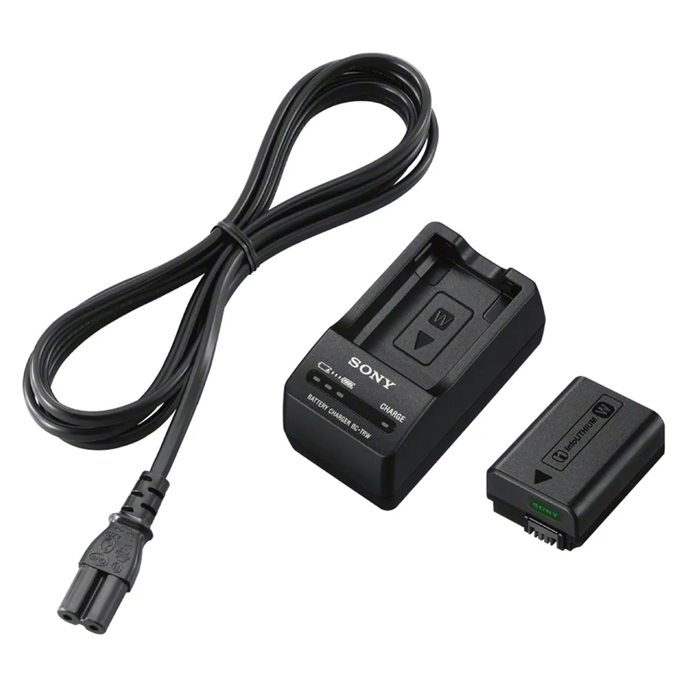 Sony ACC-TRW BC-TRW Ladegerät + NP-FW50 Akku