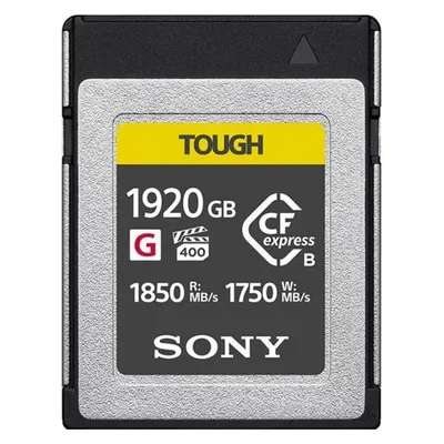 Sony CFexpress-Speicherkarte vom Type B der Serie CEB-G