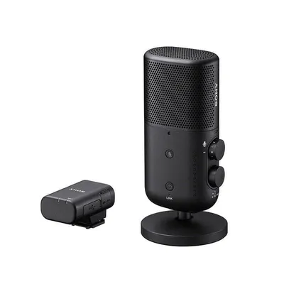 Mikrofon Sony ECM-S1 USB/Bluetooth umschaltbar omnidirektional/unidirektional mit Antipop