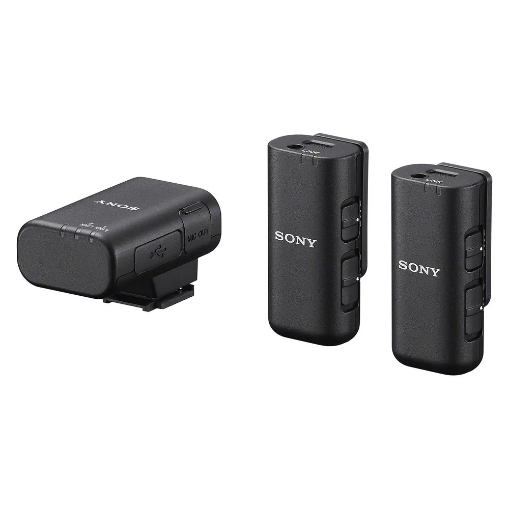 Mikrofon Sony ECM-W3 kabellos digital USB omnidirektional mit Windschutz