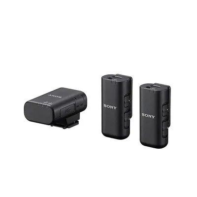 Mikrofon Sony ECM-W3 kabellos digital USB omnidirektional mit Windschutz