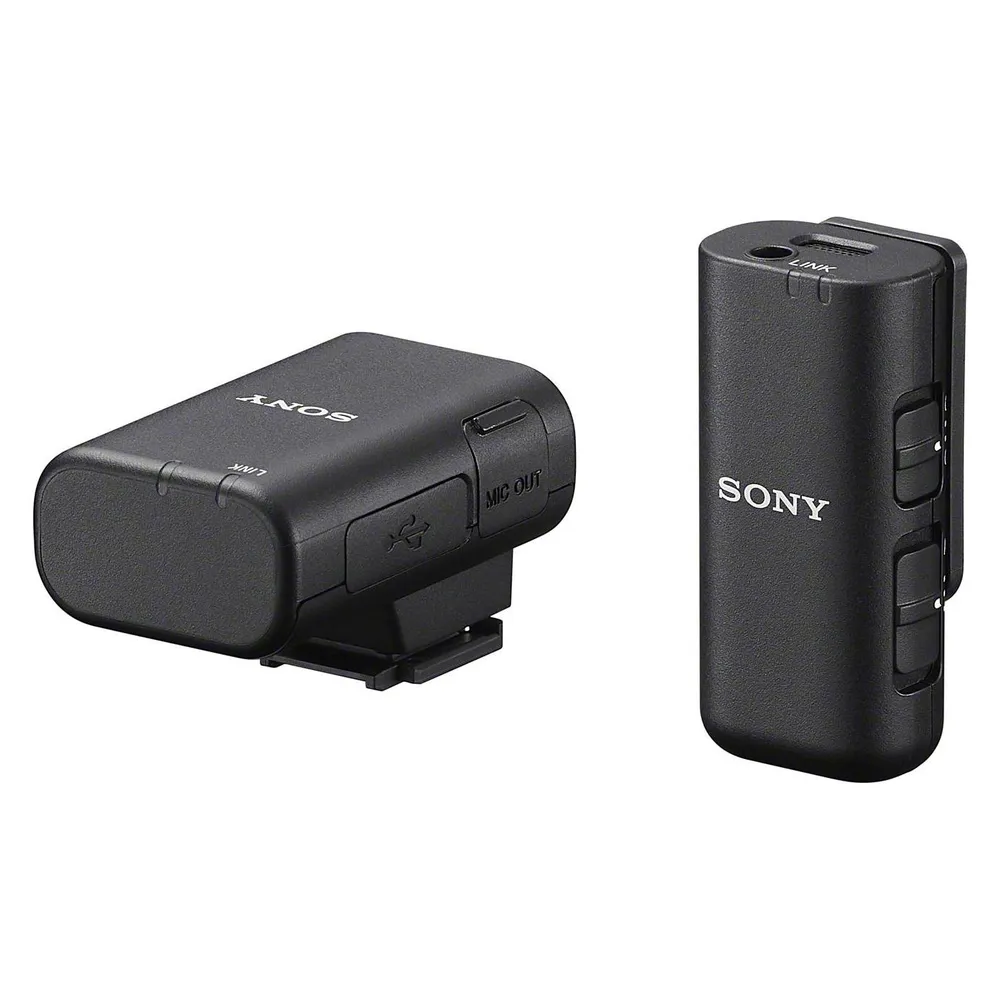 Mikrofon Sony ECM-W3S Bluetooth USB-C mono mit Windschutz und Trageetui