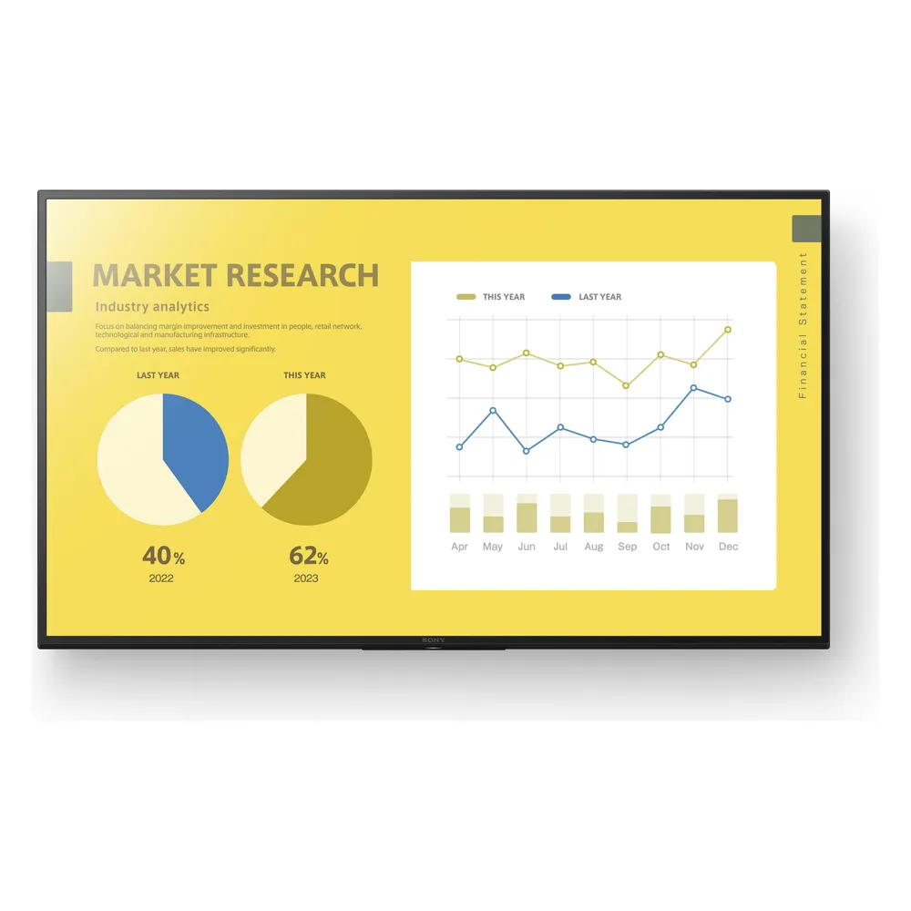 Sony FW-55EZ20L 55" 4K UHD Digital Signage Display