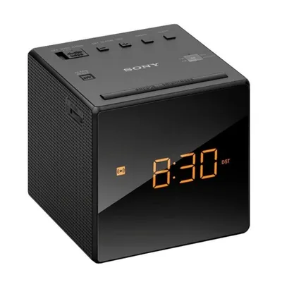 Wecker Radio Sony LED Schwarz AM/FM
