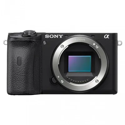 Sony Alpha 6600 24,2 MP WiFi/Bluetooth, schwarzes Gehäuse