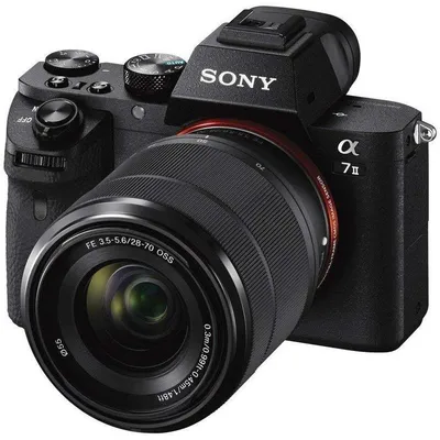 Sony Alpha 7 Mark II 24,3 MP WiFi + FE 28–70 mm F3,5–5 OSS-Objektiv