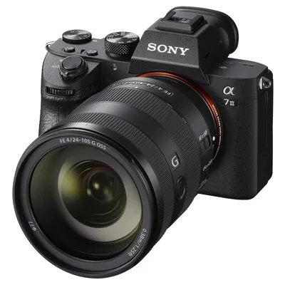 Sony Alpha 7 Mark III 24,2 MP WiFi/Bluetooth + FE 24-105 mm F4 G OSS-Objektiv