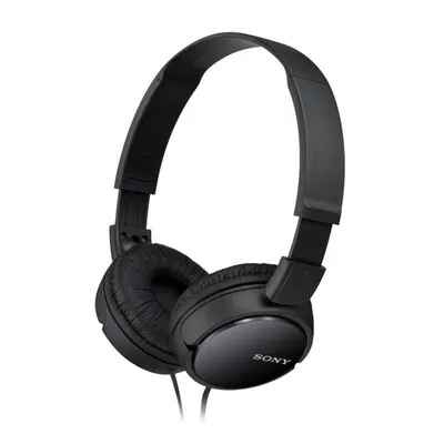Kopfhörer Sony MDR-ZX110 mit Kabel, 30 mm Treiber, schwarz