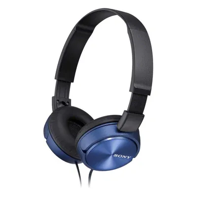 Sony MDR-ZX310AP kabelgebundene Kopfhörer mit Mikrofon, Neodym-Treiber 30 mm blau