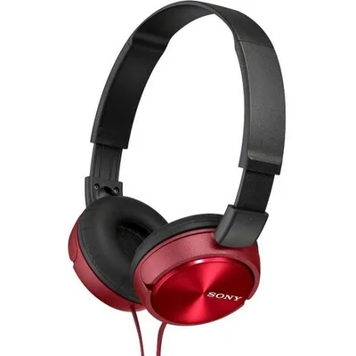 Sony MDR-ZX310 Faltbarer Kopfhörer, Rot