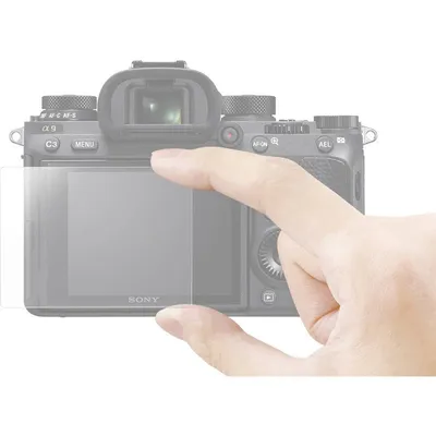 Displayschutz Sony PCK-LG1 für Alpha 9 A7 III RX10M4 RX100 VI Glas
