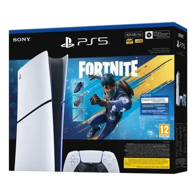 Sony PlayStation 5 Sobremesa AMD Ryzen Zen 2 825GB SSD Fortnite Schwarz Weiss
