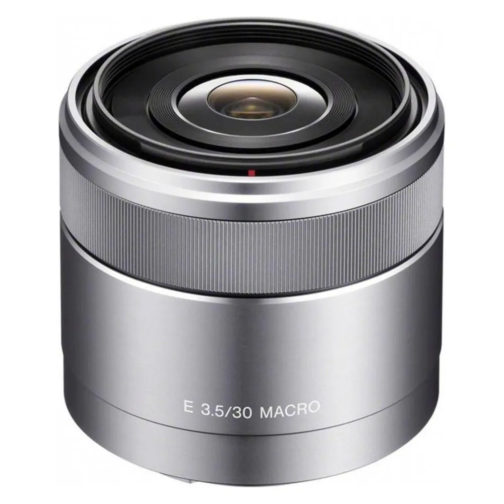 Sony SEL30M35 E Objektiv 30mm F3.5 Typ E Silber