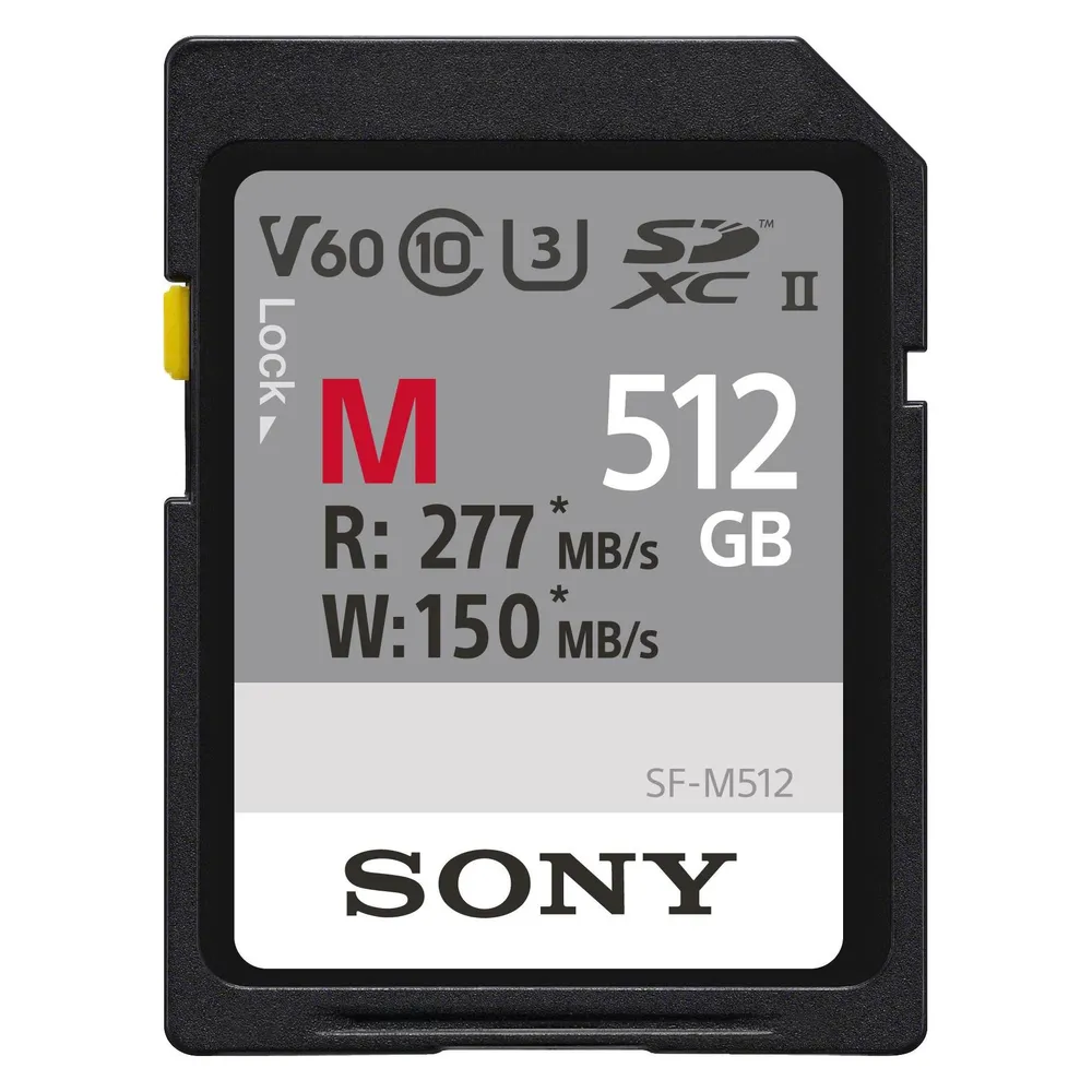 Sony PRO SDXC UHS-II 512GB / 277MB/s