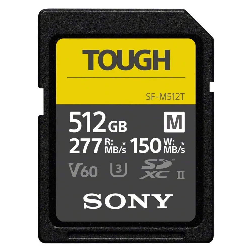 SD-Karte Sony SF-M512T Tough 512GB UHS-II 277MB/s V60 IP68