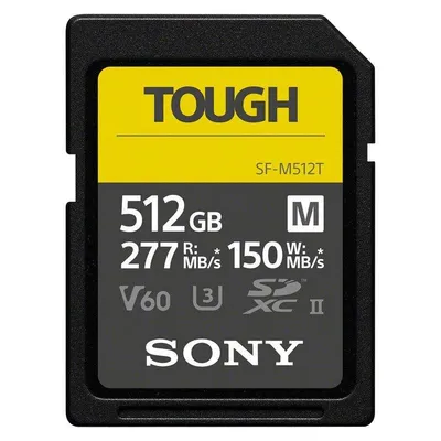SD-Karte Sony SF-M512T Tough 512GB UHS-II 277MB/s V60 IP68