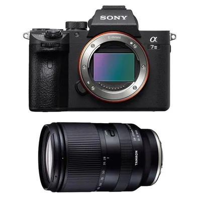 Spiegellose Kamera Sony Alpha 7 III 24.2MP 28-200mm Vollformat WiFi Bluetooth