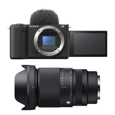 Kamera Mirrorless Sony Alpha ZV-E10 II 26MP 16-300mm WiFi Bluetooth