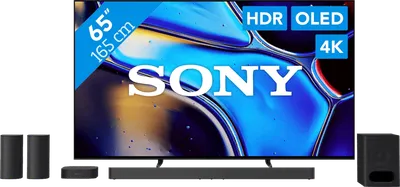 Sony 65 Zoll Bravia 8 OLED 4K (2024) + Sony Bravia Theatre System 6 Schwarz