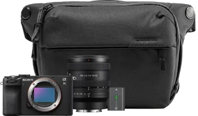 Sony A7C II Schwarz Travel Kit