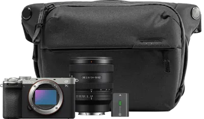 Sony A7C II Silber Travel Kit