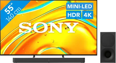 Sony Bravia 5 55" LED 4K (2025) + Sony HT-S400
