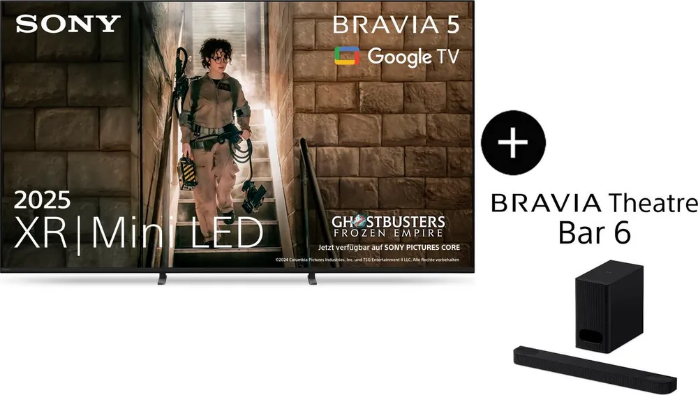 Sony K-75XR5 Mini-LED-Fernseher (189 cm/75 Zoll, 4K Ultra HD, Smart-TV, Google TV)