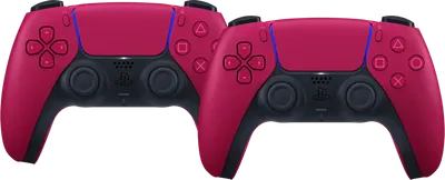 Sony PlayStation 5 DualSense Kabelloser Controller Cosmic Red Doppelpack