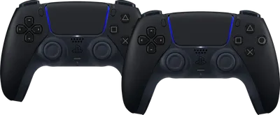 Sony Playstation 5 DualSense Wireless Controller Midnight Black im Doppelpack