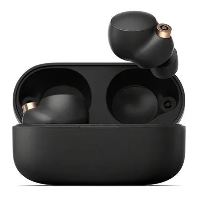 Sony WF-1000XM4 Kabellose Bluetooth-Kopfhörer mit Geräuschunterdrückung, Schwarz