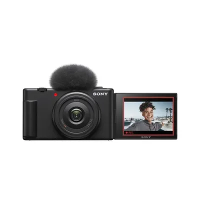 Digitalkamera Sony ZV-1F 20,1MP Exmor RS CMOS 4K Ultra HD Touchscreen Schwarz