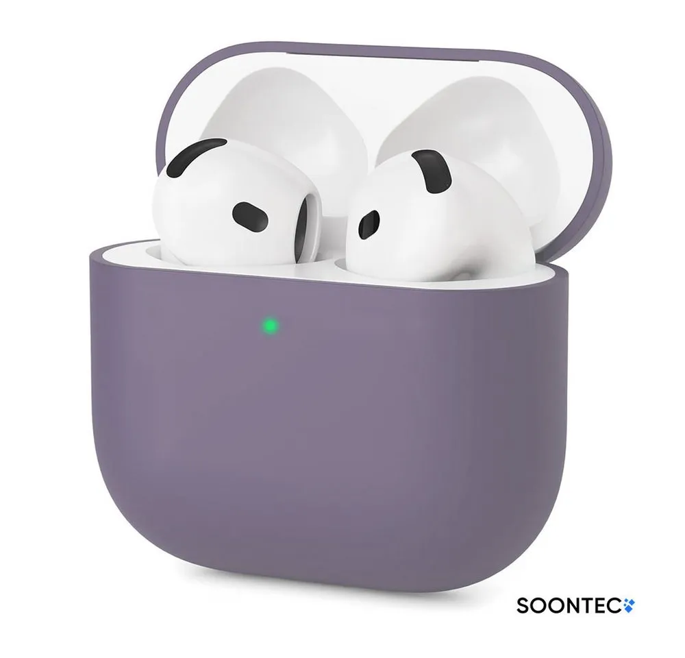SOONTEC Kopfhörer-Schutzhülle AirPods 4 Case, Silikon
