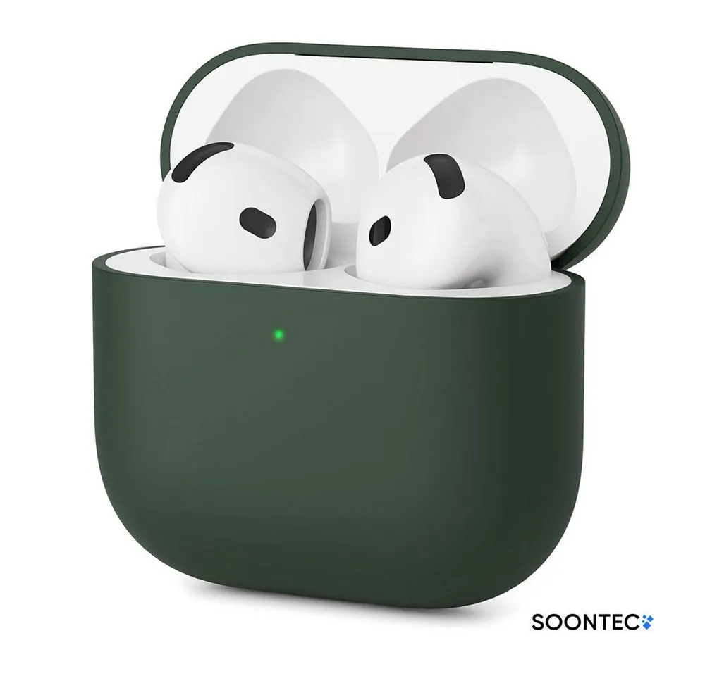 SOONTEC Kopfhörer-Schutzhülle AirPods 4 Case, Silikon