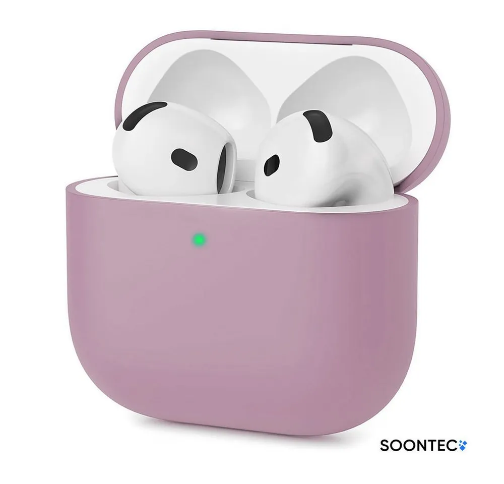 SOONTEC Kopfhörer-Schutzhülle AirPods 4 Case, Silikon