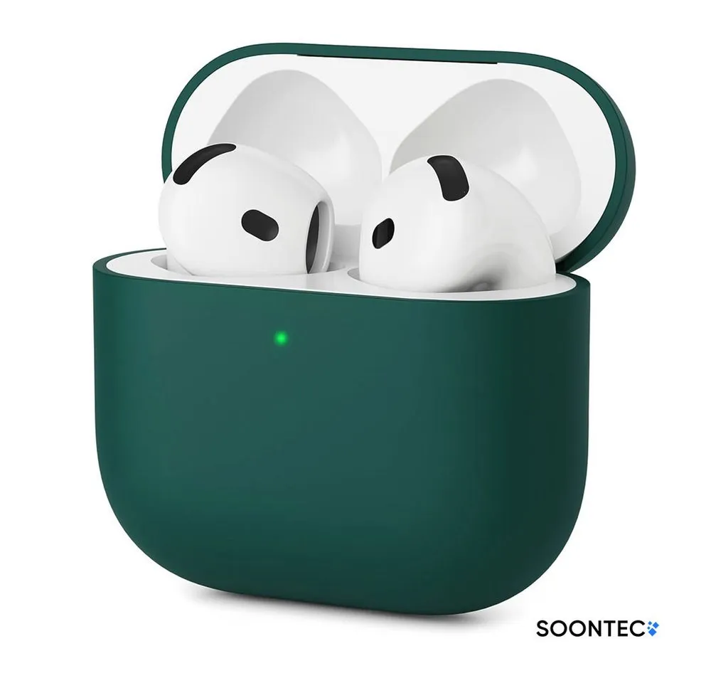 SOONTEC Kopfhörer-Schutzhülle AirPods 4 Case, Silikon