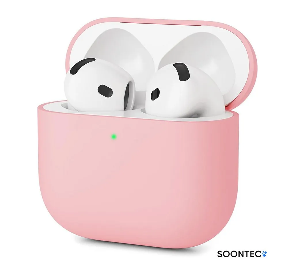 SOONTEC Kopfhörer-Schutzhülle AirPods 4 Case, Silikon