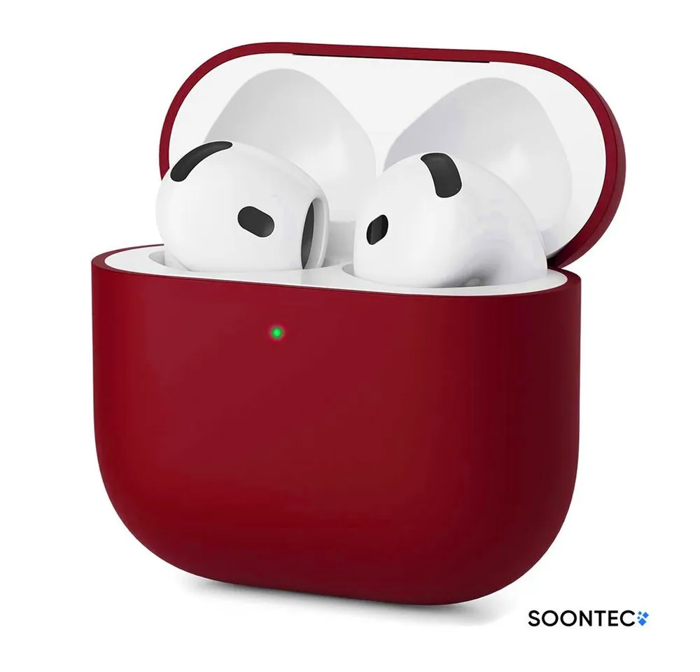 SOONTEC Kopfhörer-Schutzhülle AirPods 4 Case, Silikon