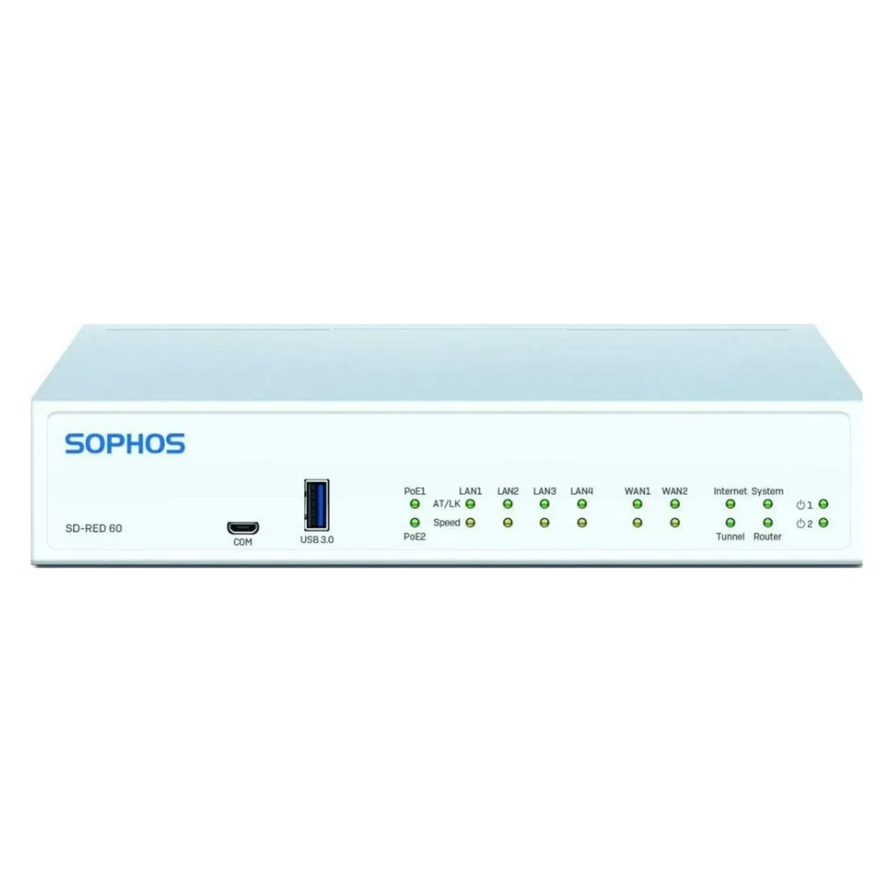 Router Sophos SD-RED 60 Kabelgebunden 850 Mbit/s PoE 30 W AES