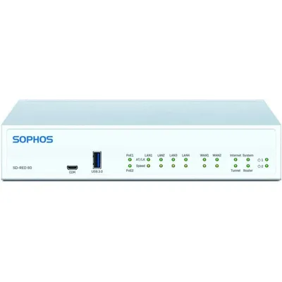 Router Sophos SD-RED 60 Kabelgebunden 850 Mbit/s PoE 30 W AES
