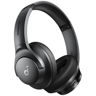 Soundcore Q20i Hybrid Wireless Kopfhörer mit aktiver Geräuschunterdrückung Schwarz