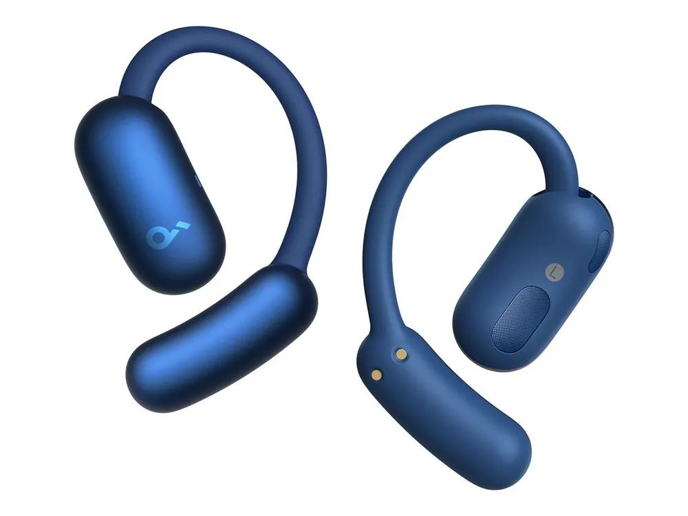 Soundcore AeroFit 2 Kopfhörer, Blau, Open-Ear, Kabellos