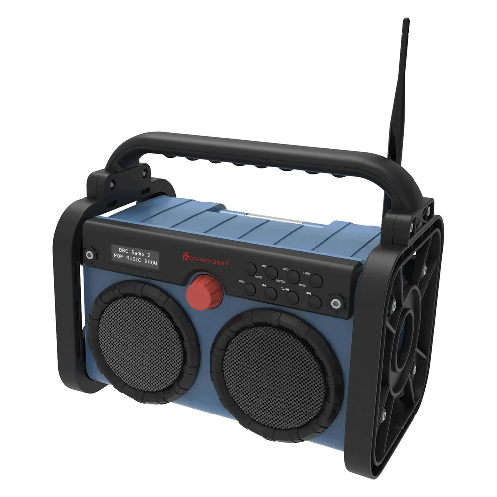 DAB+ Baustellenradio DAB85 Blau