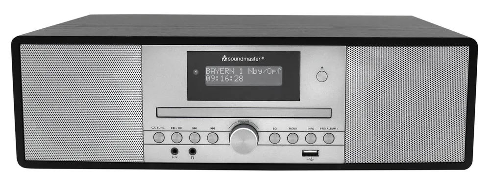 DAB+ Radio mit CD Player DAB980 schwarz