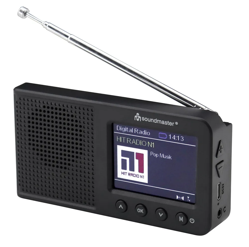 DAB175 Schwarz DAB+ Radio